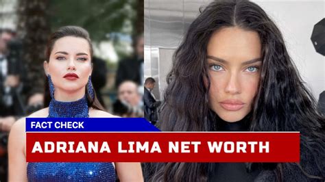 how much is adriana lima worth|Adriana Lima Net Worth 2023: What Is The Model。